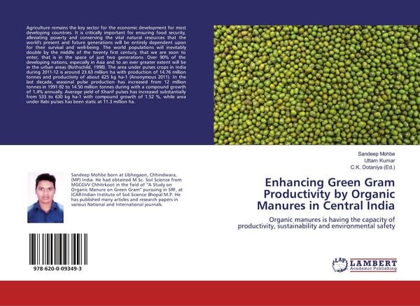 Produktbild: Enhancing Green Gram Productivity by Organic Manures in Central India