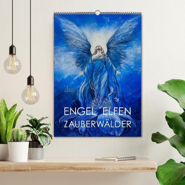 Produktbild: Engel Elfen Zauberw&auml;lder (Wandkalender 2026 DIN A2 hoch), CALVENDO Monatskalender