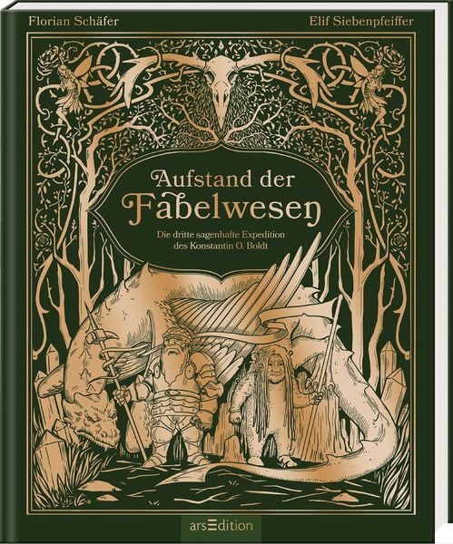 Aufstand der Fabelwesen, Gebundene Ausgabe von Florian Schäfer, arsedition, 978-3-8458-6656-7