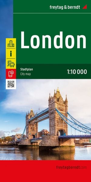 Produktbild: London, Stadtplan 1:10.000, freytag & berndt