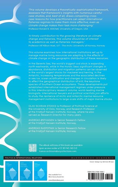 Produktbild: Marine Resources, Climate Change and International Management Regimes