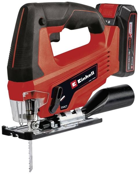 Einhell TC-JS 18 Li (1x2,5 Ah) Akku-Stichsäge 4321228 inkl. Koffer, inkl. Ladegerät, inkl. Akku 18 V 2.5 Ah