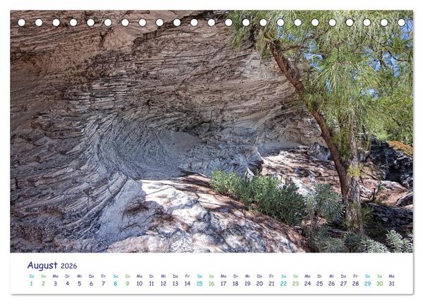 Produktbild: Bahamas-Eleuthera unterwegs am Lighthouse Beach (Tischkalender 2026 DIN A5 quer), CALVENDO Monatskalender