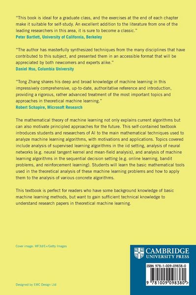 Produktbild: Mathematical Analysis of Machine Learning Algorithms