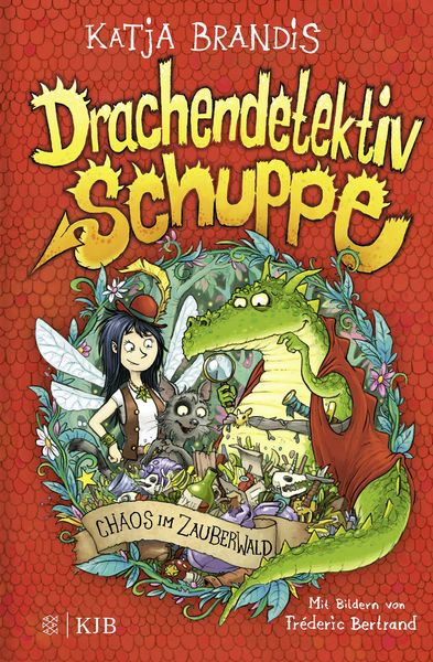 Drachendetektiv Schuppe – Chaos im Zauberwald, Gebundene Ausgabe von Katja Brandis, Fischer Sauerländer