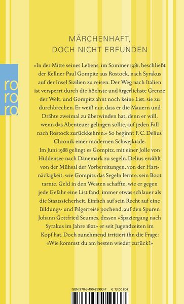 Produktbild: Der Spaziergang von Rostock nach Syrakus