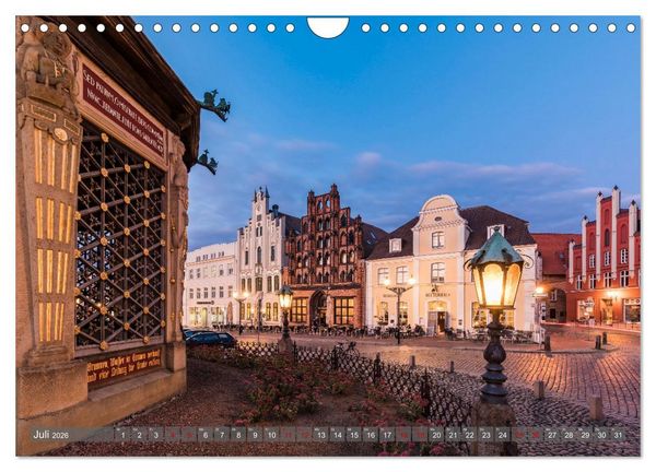 Produktbild: OSTSEEK&Uuml;STE Sehnsuchtsorte in Mecklenburg-Vorpommern (Wandkalender 2026 DIN A4 quer), CALVENDO Monatskalender
