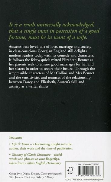 Produktbild: Pride and Prejudice