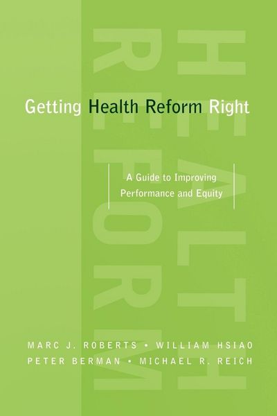 Produktbild: Getting Health Reform Right