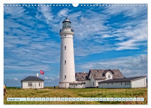 Produktbild: Leuchtt&uuml;rme - maritime Wegweiser (Wandkalender 2026 DIN A3 quer), CALVENDO Monatskalender