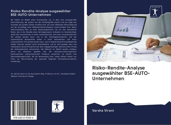 Produktbild: Risiko-Rendite-Analyse ausgew&auml;hlter BSE-AUTO-Unternehmen