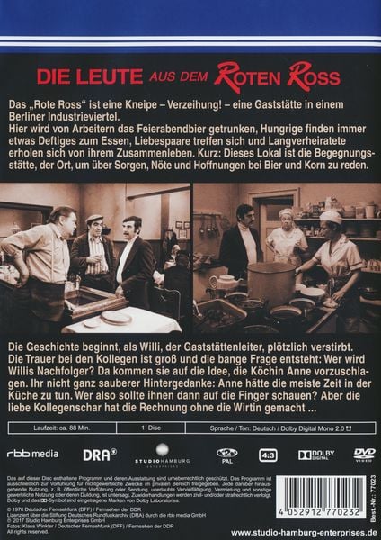 Produktbild: Die Leute aus dem Roten Ross - DDR TV-Archiv