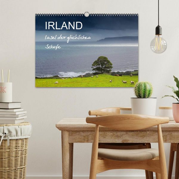 Produktbild: IRLAND - Insel der gl&uuml;cklichen Schafe (Wandkalender 2026 DIN A3 quer), CALVENDO Monatskalender