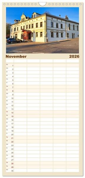 Produktbild: Familienplaner 2026 - Unterwegs in Wachau mit 5 Spalten (Wandkalender, 21 x 45 cm) CALVENDO