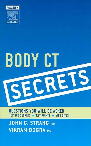 Produktbild: Strang, J: Body CT Secrets