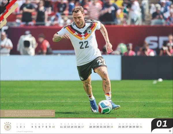Produktbild: DFB M&auml;nner Posterkalender 2027