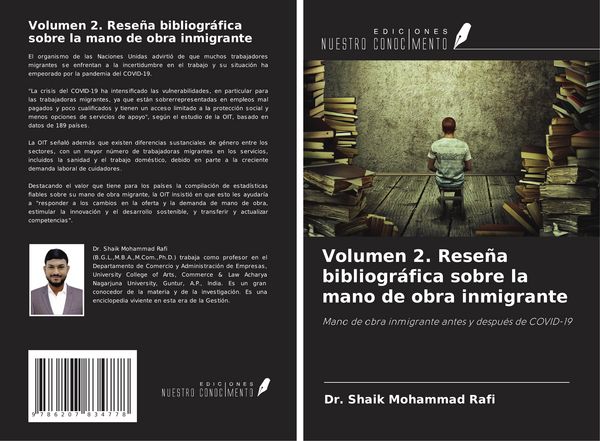 Produktbild: Volumen 2. Rese&ntilde;a bibliogr&aacute;fica sobre la mano de obra inmigrante