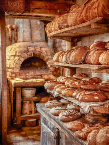 Produktbild: CALVENDO Puzzle Ein Motiv aus dem Kalender Guten Morgen, B&auml;ckerei | 2000 Teile Lege-Gr&ouml;&szlig;e 90x67cm Foto-Puzzle f&uuml;r gl&uuml;ckliche Stunden