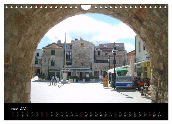Produktbild: Kroatiens K&uuml;ste (Wandkalender 2026 DIN A4 quer), CALVENDO Monatskalender