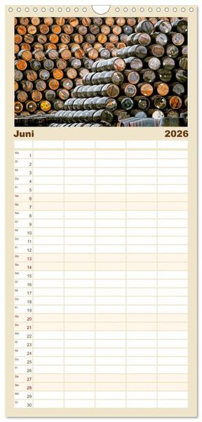 Produktbild: Familienplaner 2026 - Whisky: Reine Geschmacksache mit 5 Spalten (Wandkalender, 21 x 45 cm) CALVENDO