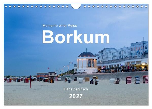 Produktbild: Borkum - Momente einer Reise (Wandkalender 2027 DIN A4 quer), CALVENDO Monatskalender