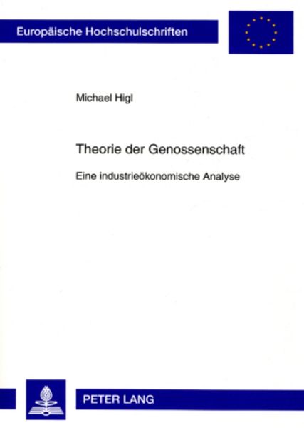 Produktbild: Theorie der Genossenschaft