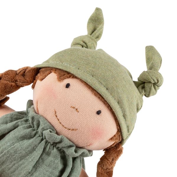 Produktbild: Sigikid 31057 - Stoffpuppe Brenda Bilipup, gr&uuml;n, 24 cm