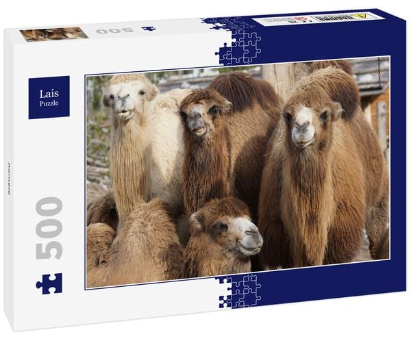 Produktbild: Lais Puzzle Kamele 500 Teile