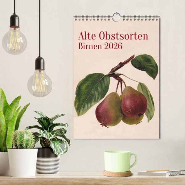 Produktbild: Alte Obstsorten - Birnen 2026 (Wandkalender 2026 DIN A4 hoch), CALVENDO Monatskalender
