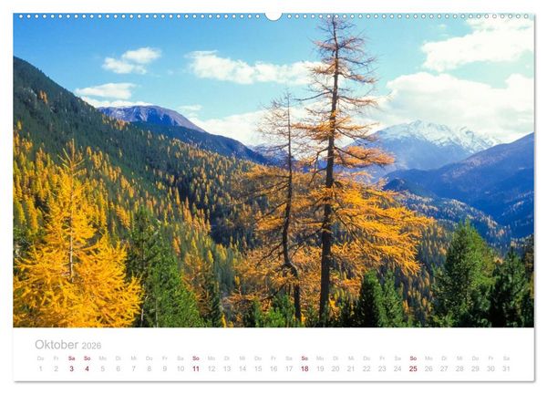 Produktbild: Graub&uuml;nden Engadin 2026 (hochwertiger Premium Wandkalender 2026 DIN A2 quer), Kunstdruck in Hochglanz