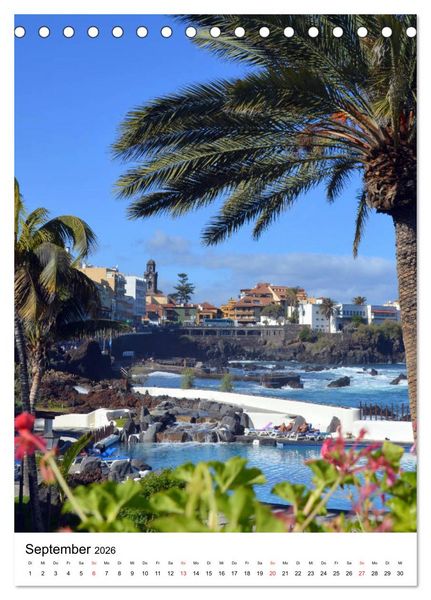 Produktbild: Teneriffa - Insel der Gl&uuml;ckseligen (Tischkalender 2026 DIN A5 hoch), CALVENDO Monatskalender