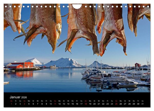 Produktbild: Norwegen (Wandkalender 2026 DIN A4 quer), CALVENDO Monatskalender
