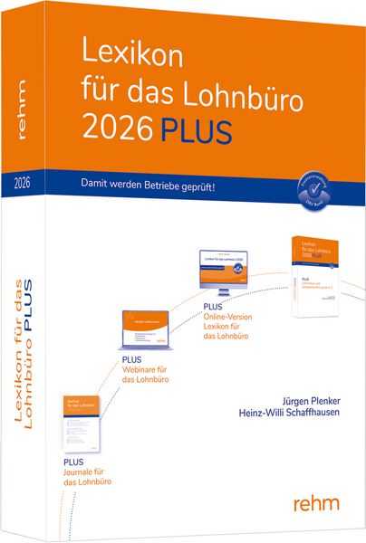 Produktbild: Lexikon f&uuml;r das Lohnb&uuml;ro 2026 PLUS