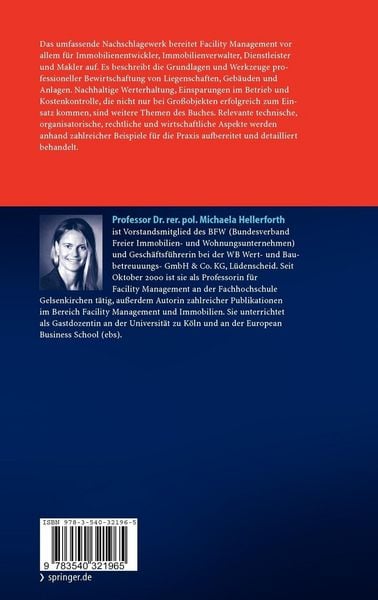 Produktbild: Handbuch Facility Management f&uuml;r Immobilienunternehmen