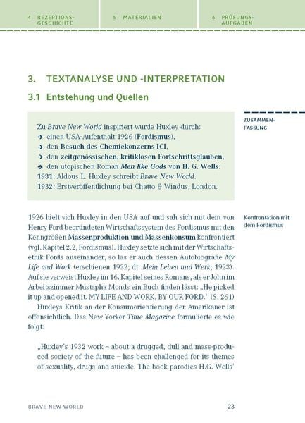 Brave New World - Schöne neue Welt von Aldous Huxley.