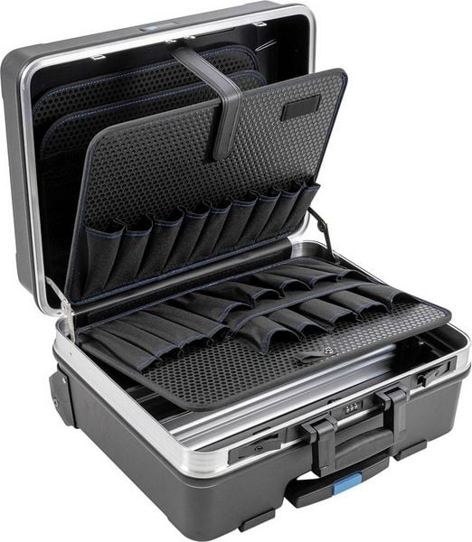 Produktbild: B & W International go pockets 120.04/P Universal Werkzeugkoffer unbest&uuml;ckt (B x H x T) 515 x 440 x 255 mm