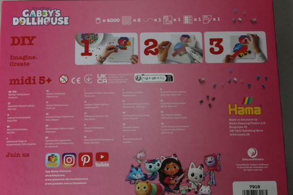 Produktbild: Hama B&uuml;gelperlen Kreativset GABBY'S DOLLHOUSE 4000 Perlen