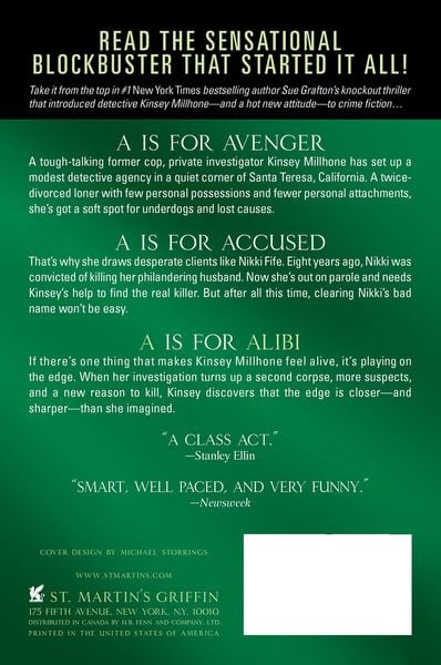 Produktbild: A is for Alibi