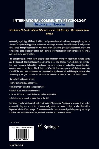 Produktbild: International Community Psychology