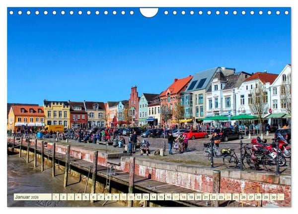 Produktbild: Reise an die Nordsee - Husum (Wandkalender 2026 DIN A4 quer), CALVENDO Monatskalender