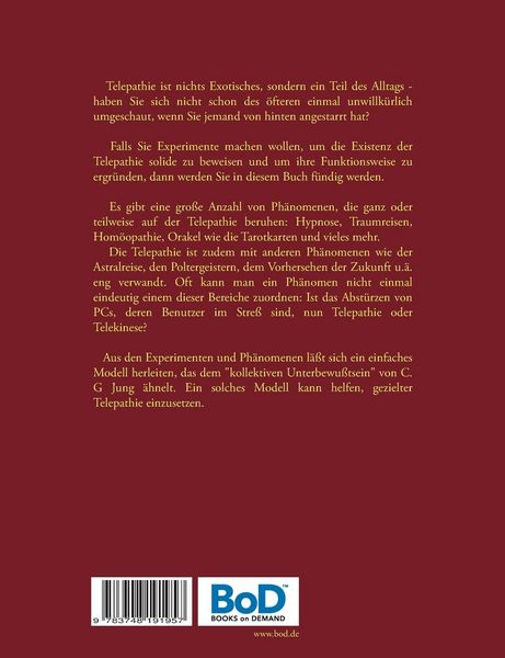 Produktbild: Telepathie f&uuml;r Anf&auml;nger