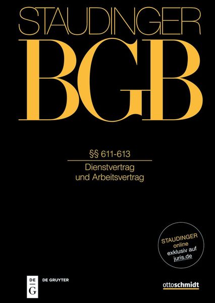 Produktbild: &sect;&sect; 611-613