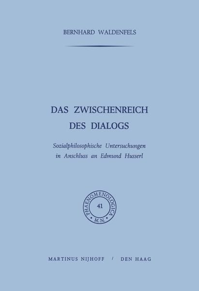 Produktbild: Das Zwischenreich des Dialogs