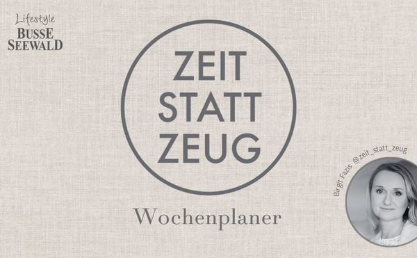 Produktbild: Zeit statt Zeug: Wochenplaner