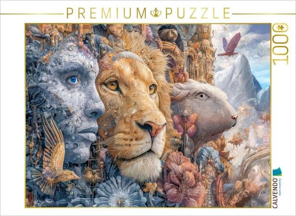 CALVENDO Puzzle Seltsame Tiere | 1000 Teile Lege-Größe 64x48cm Foto-Puzzle für glückliche Stunden
