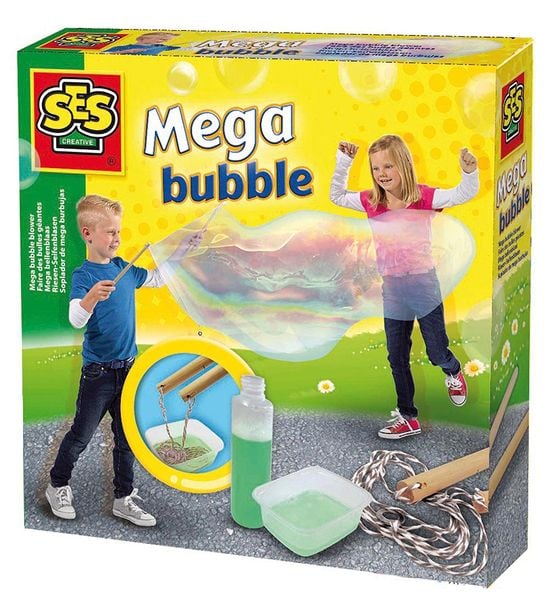 SES Creative - Outdoor - Mega Bubbles - Riesenseifenblasen Set