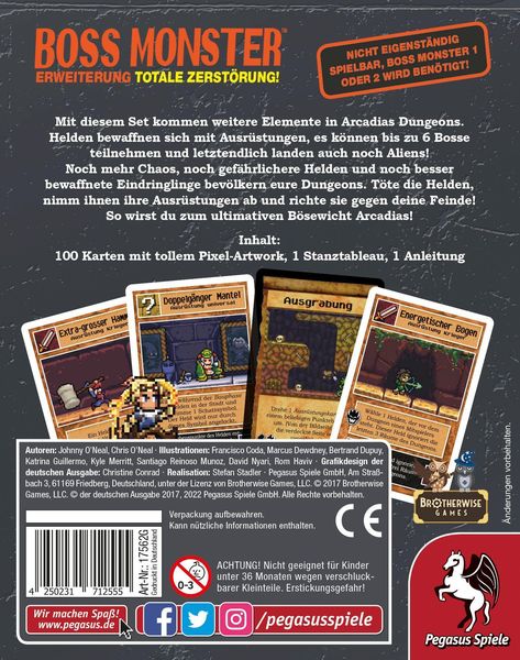 Produktbild: Pegasus - Boss Monster Erweiterung - Totale Zerstörung!