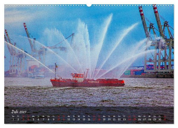 Produktbild: Der Rettungsdienst (hochwertiger Premium Wandkalender 2027 DIN A2 quer), Kunstdruck in Hochglanz