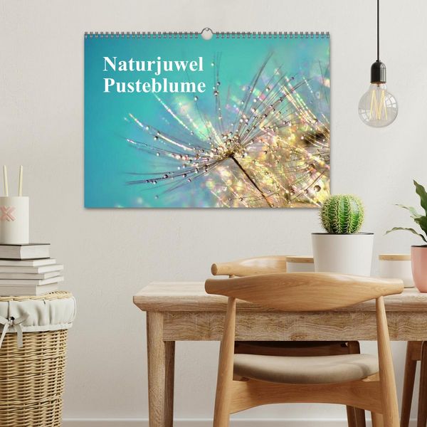 Produktbild: Naturjuwel Pusteblume (Wandkalender 2026 DIN A3 quer), CALVENDO Monatskalender