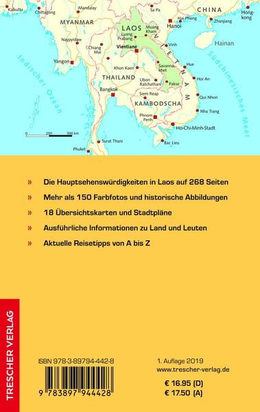 Produktbild: TRESCHER Reiseführer Laos